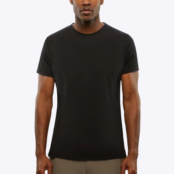 Cuts Clothing AO Split-Hem Tee (Black, Large) - Picture 1 of 6